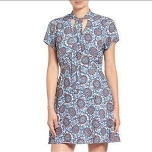 bp Nordstrom A Line Dress in Floral Print size Small